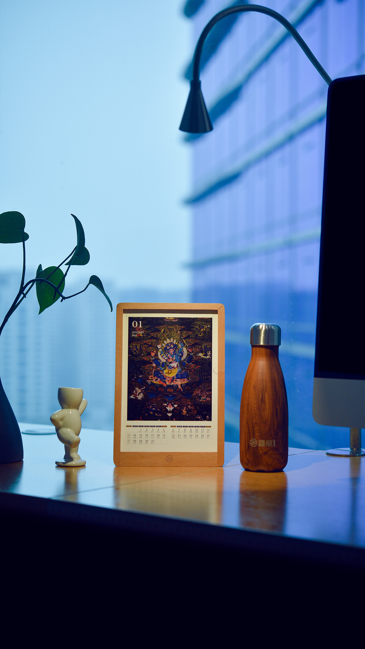 2019唐卡日历（图ZMTQwNjQ3MzU2） - 宣传物料 - 站酷设计师花小小小花原创素材 - 站酷ZCOOL