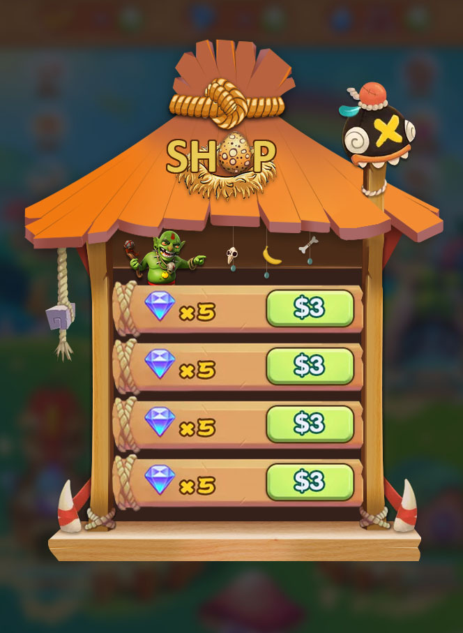 q版界面练习|ui|游戏ui|小脑斧ll - 原创作品 - 站酷 (zcool)