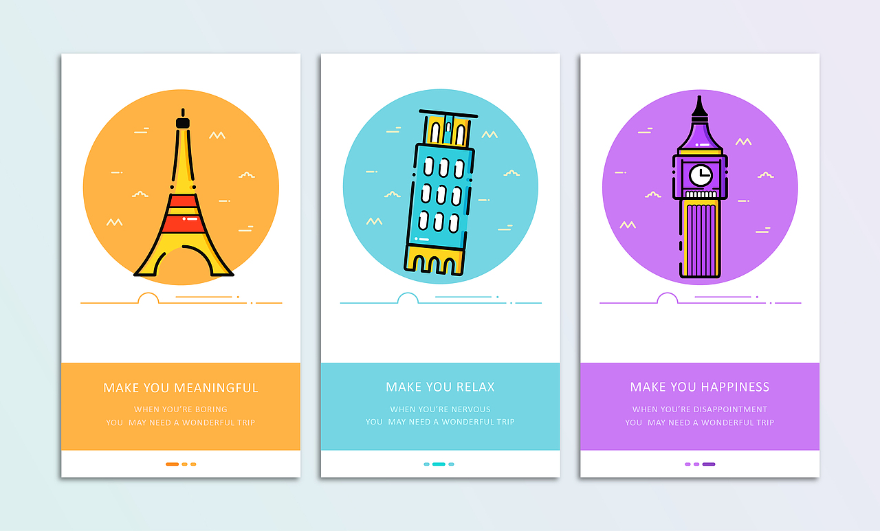 MBE风格app界面（图ZOTAzMzM2MDQ=） - APP界面 - 站酷设计师C小yeah原创素材 - 站酷ZCOOL