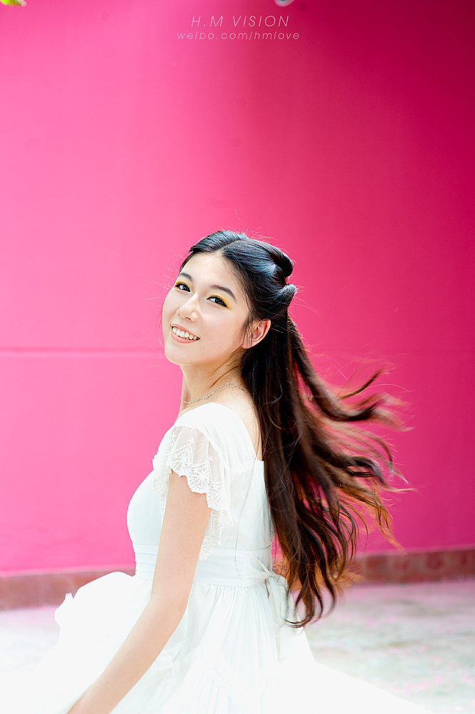 █&nbsp;H.M&nbsp;摄影&nbsp;█&nbsp;————&nbsp;《森の白裙女孩》