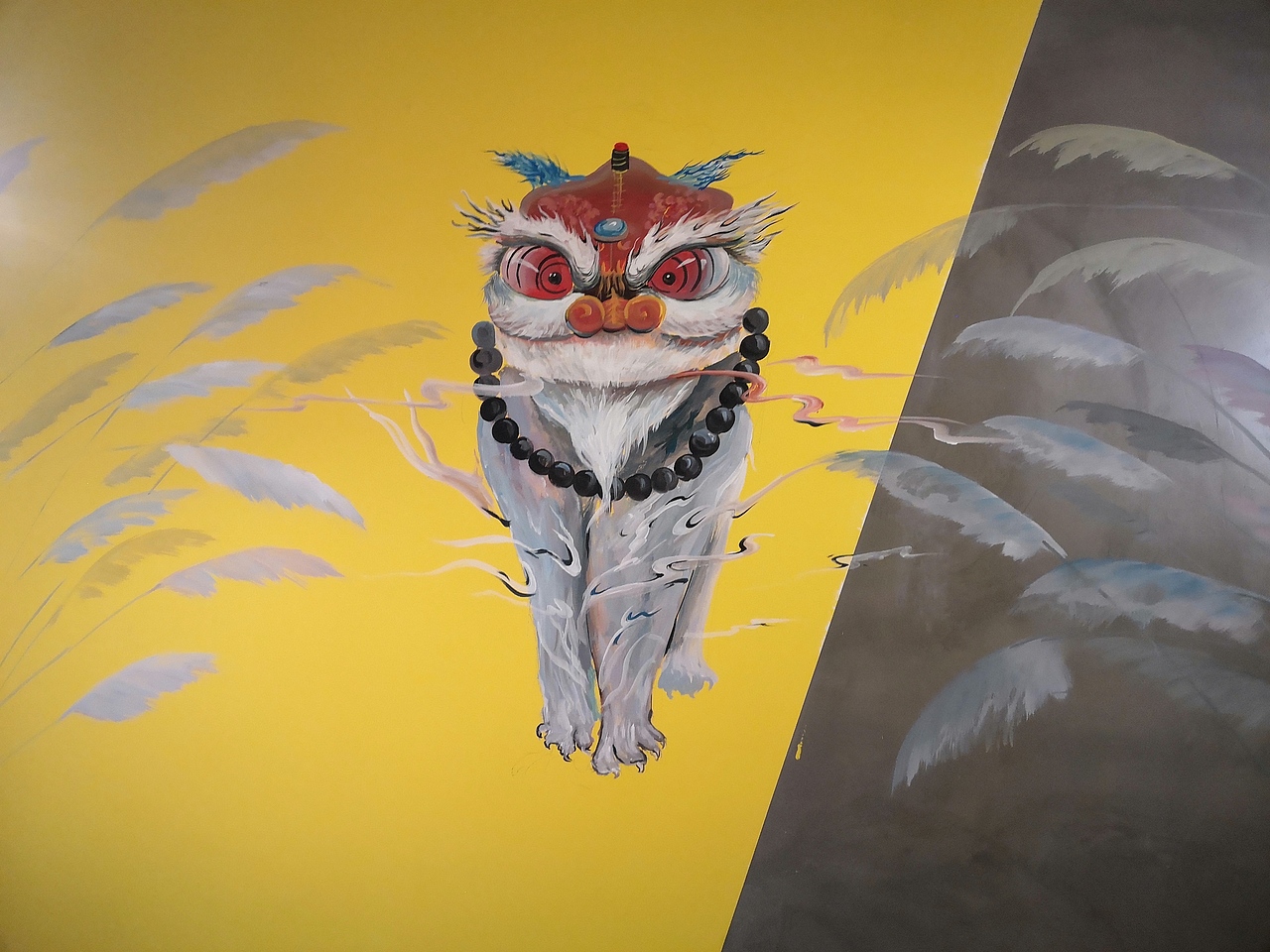 日照文化墙壁画，手绘墙，幼儿园彩绘，墙体彩绘，景观（图ZMjQ0MjUwMjU2） - 商业插画 - 站酷设计师聚精绘神壁画原创素材 - 站酷ZCOOL