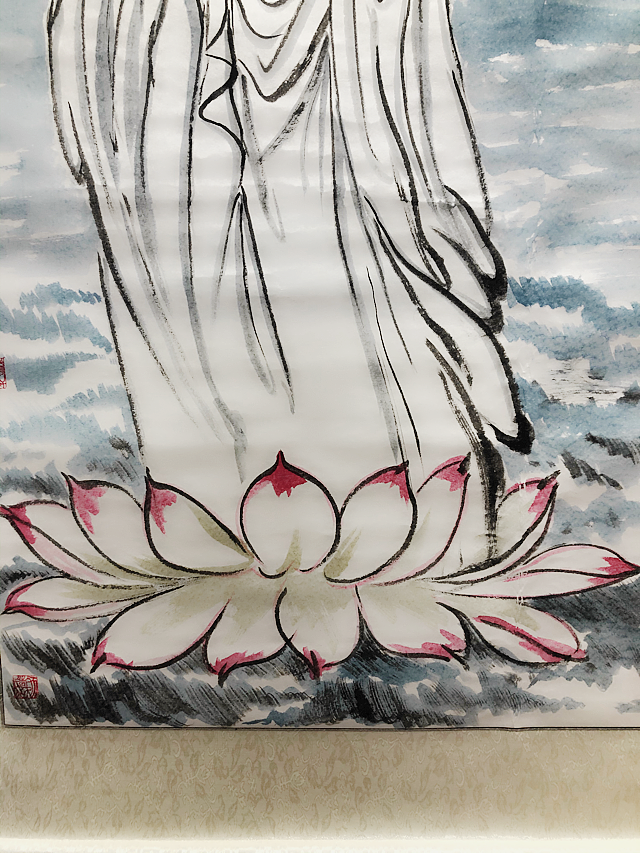 白衣观音大士像