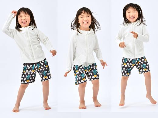 儿童泳装摄影作品