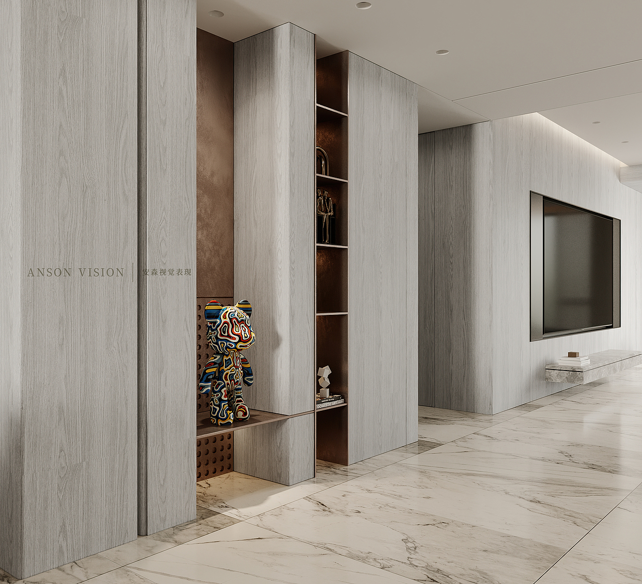 Anson︱现代极简家（图ZMjc5OTYwNTIw） - 家装设计 - 站酷设计师Anson安森视觉原创素材 - 站酷ZCOOL