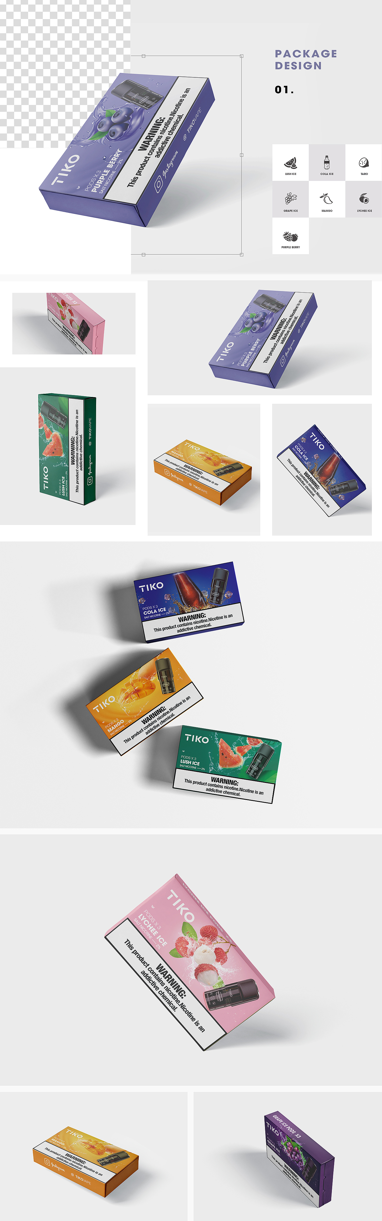 TIKO 提子包装设计（图ZMjQyNzI3MjMy） - 包装 - 站酷设计师是颖多呀原创素材 - 站酷ZCOOL