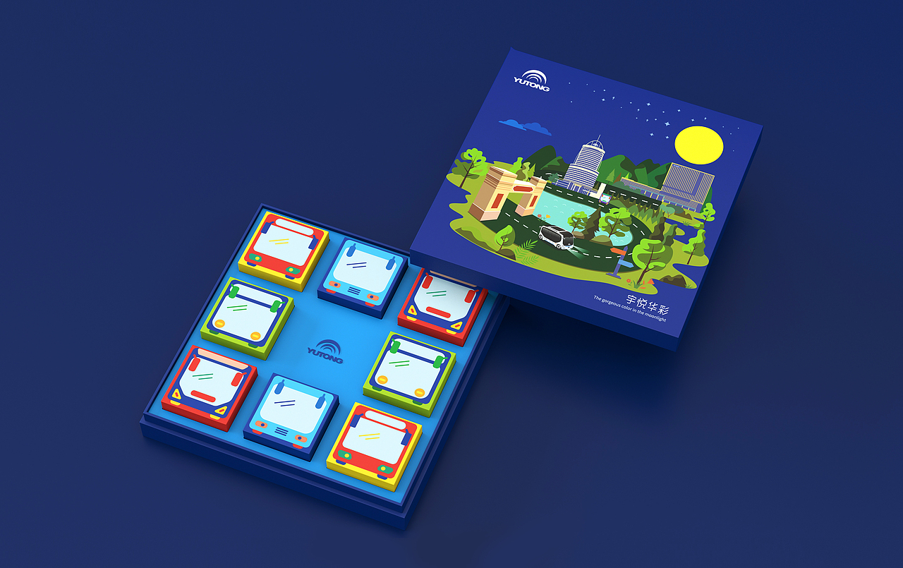 2021年宇通客车月饼包装设计（图ZMjY4NTQ4Nzc2） - 包装 - 站酷设计师云顶创意原创素材 - 站酷ZCOOL