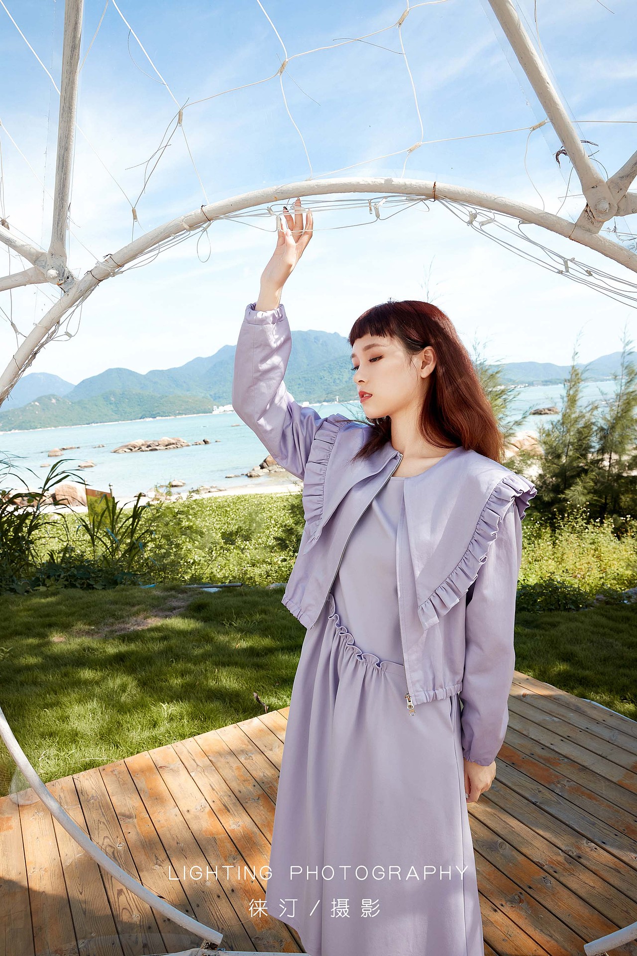 文艺风服装摄影，户外海边，甜美风女装拍摄（图ZMjkyOTM0Mjcy） - 时尚/艺术摄影 - 站酷设计师徕汀服装摄影原创素材 - 站酷ZCOOL