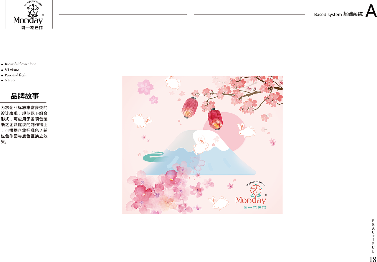 花店VI品牌形象手册（图ZMTIzMTY0OTI4） - 品牌 - 站酷设计师粉红暴发户原创素材 - 站酷ZCOOL