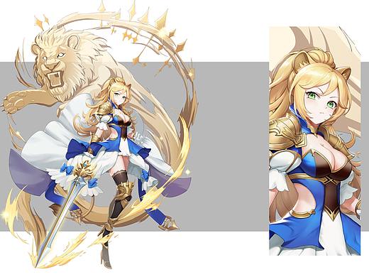 狮女（个人主页-ZNTczODI5NTY=） - 概念设定 - 站酷设计师炸毛艺术家原创素材 - 站酷ZCOOL