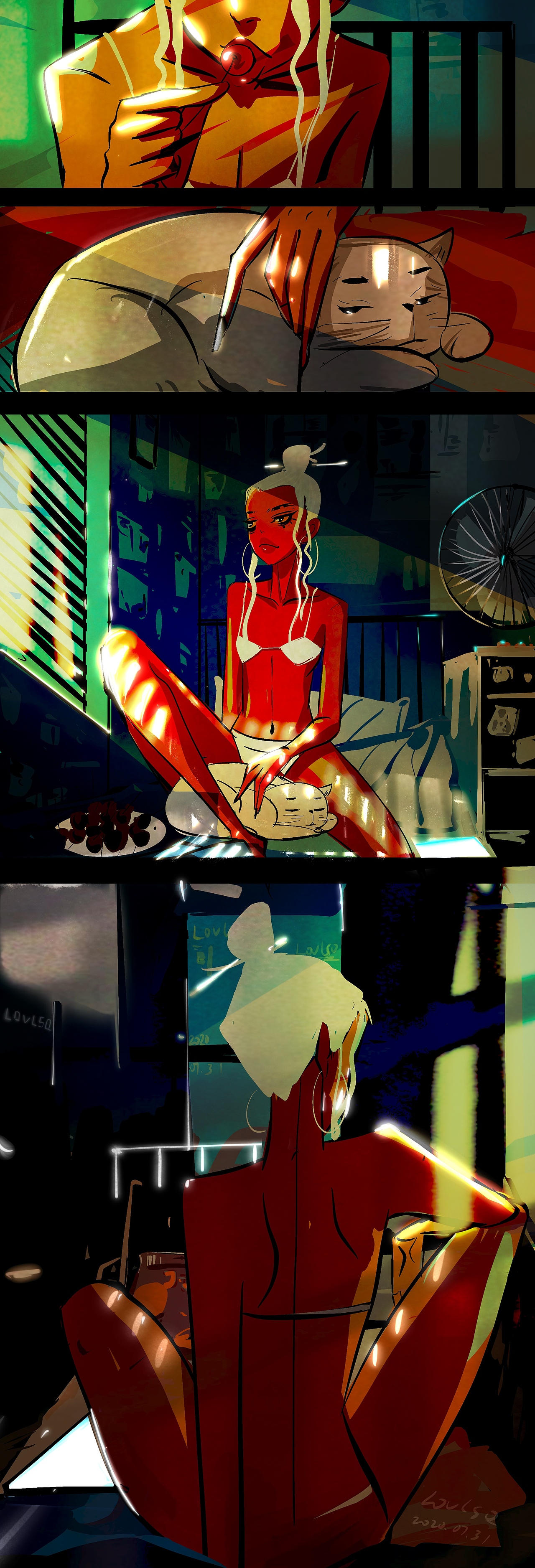 2020总结（图ZMjQ1OTExOTg0） - 商业插画 - 站酷设计师LOVLSQ原创素材 - 站酷ZCOOL