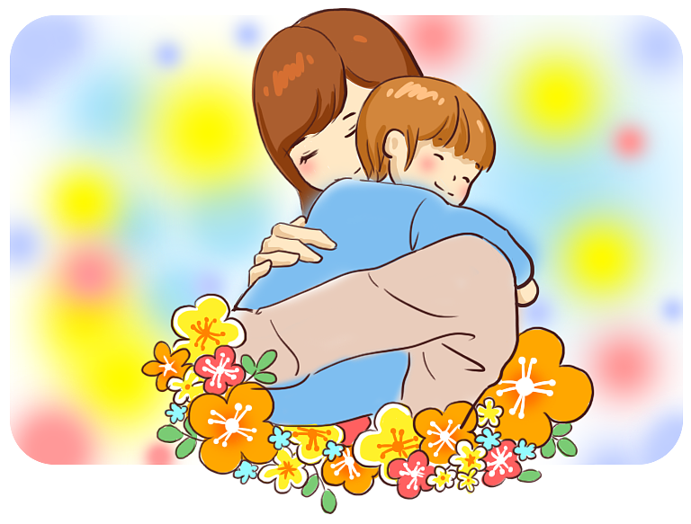  br>任何的甜言蜜语,都不如孩子一个爱的抱抱!