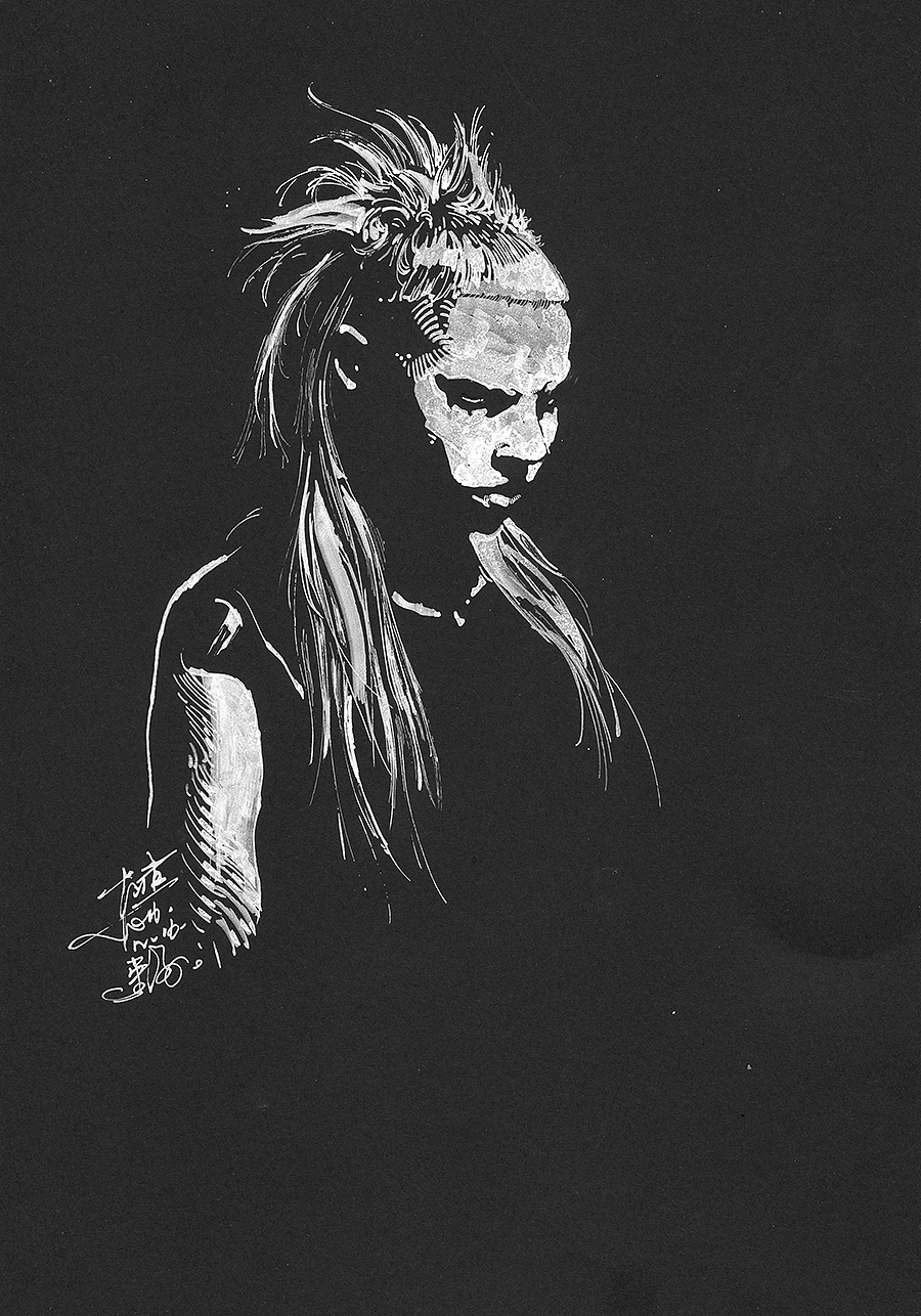 黑白配（图ZNzM4ODA5MTI=） - 绘画 - 站酷设计师DX_IDO原创素材 - 站酷ZCOOL