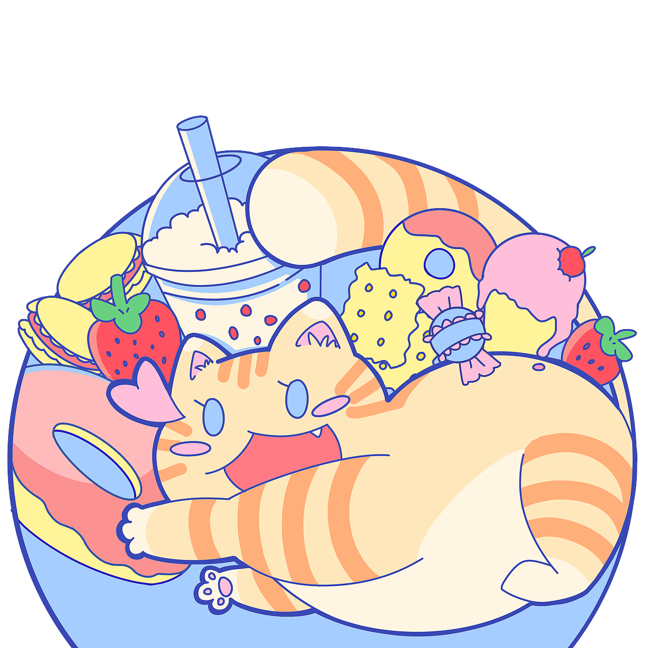 零食礼盒:肥宅快乐盒