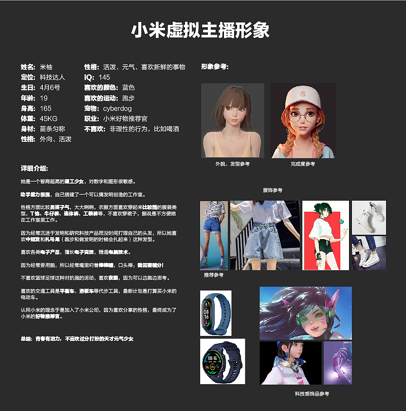 小米直播间虚拟主播—米柚同学（京东、抖音）（图ZMjgzOTEwMTQw） - 人物/生物 - 站酷设计师我是皮皮怪原创素材 - 站酷ZCOOL