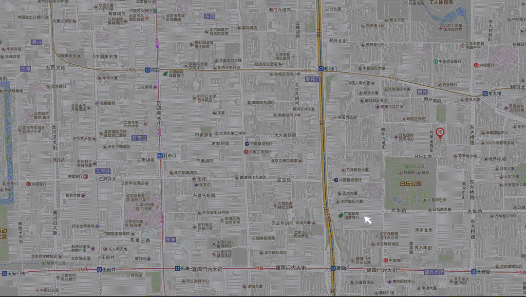 百度地图-汽车中控&仪表盘概念设计（图ZODY2Mjc0ODg=） - 动效设计 - 站酷设计师Bingbing_Hu原创素材 - 站酷ZCOOL