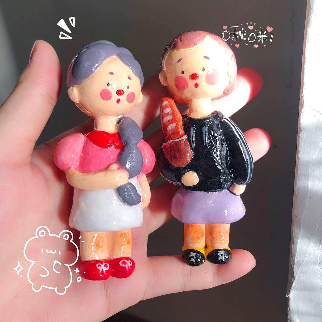 石塑黏土 小梨的手工（图ZMjI1NDIxOTQ4） - 生活用品 - 站酷设计师梨梨公举原创素材 - 站酷ZCOOL