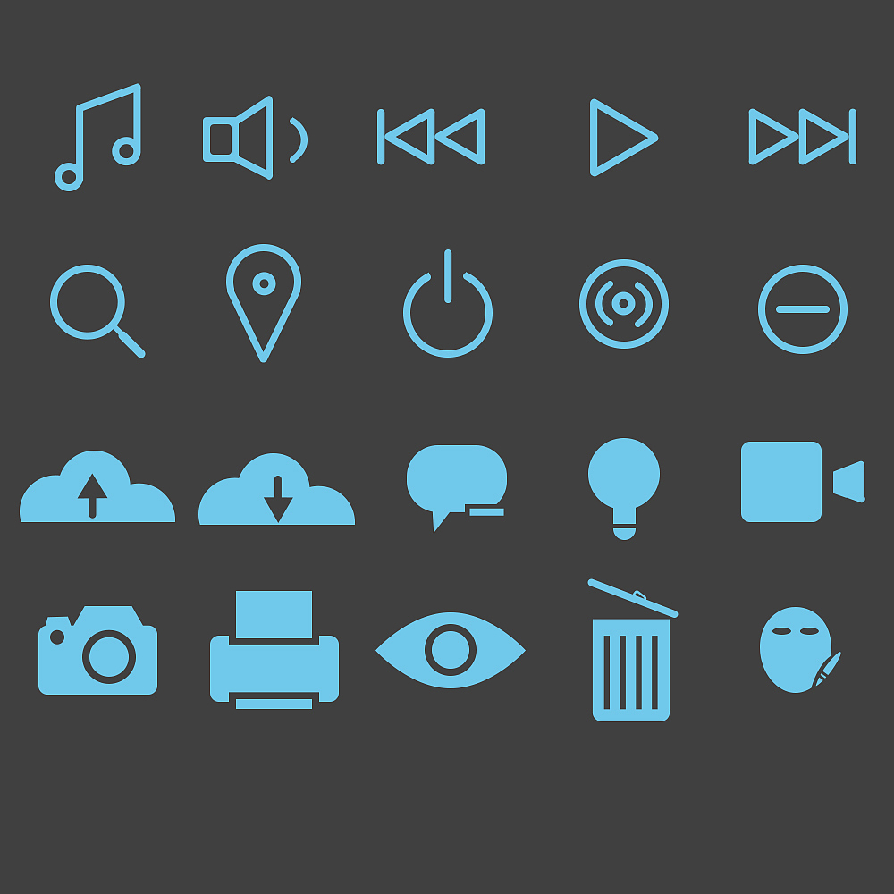 图标 拟物画+扁平化+3D风