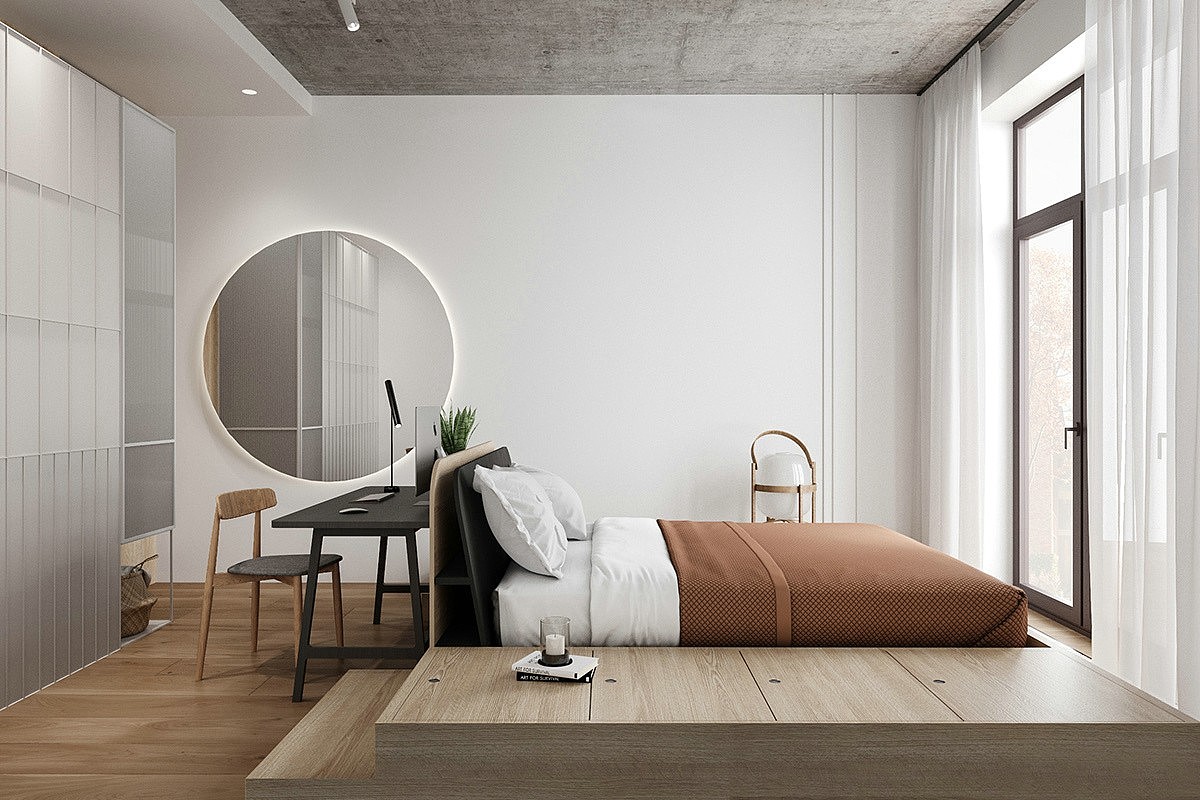 工业元素+木质温馨，演绎舒适极简的魅力（图ZMjE2MDk1MzU2） - 家装设计 - 站酷设计师1992效果图小九原创素材 - 站酷ZCOOL