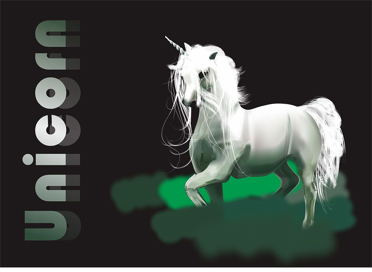 coreldraw练习——独角兽|插画|创作习作|分镜_原创作品-站酷zcool