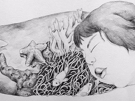 童梦（个人主页-ZMjg0NTU2NzI=） - 创作习作 - 站酷设计师插画师慧慧子原创素材 - 站酷ZCOOL