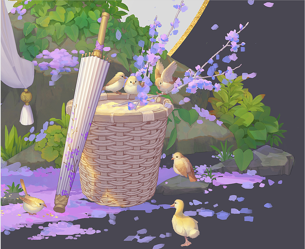 新笑傲江湖同人赛陪跑 恒山萌萝（图ZMjUyNzY1NDIw） - 游戏原画 - 站酷设计师邀月言诗原创素材 - 站酷ZCOOL