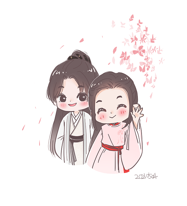 山河令同人 Q版 卡通