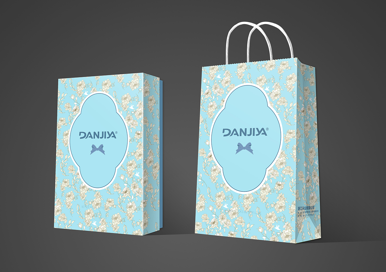 雀报呈祥礼品袋设计