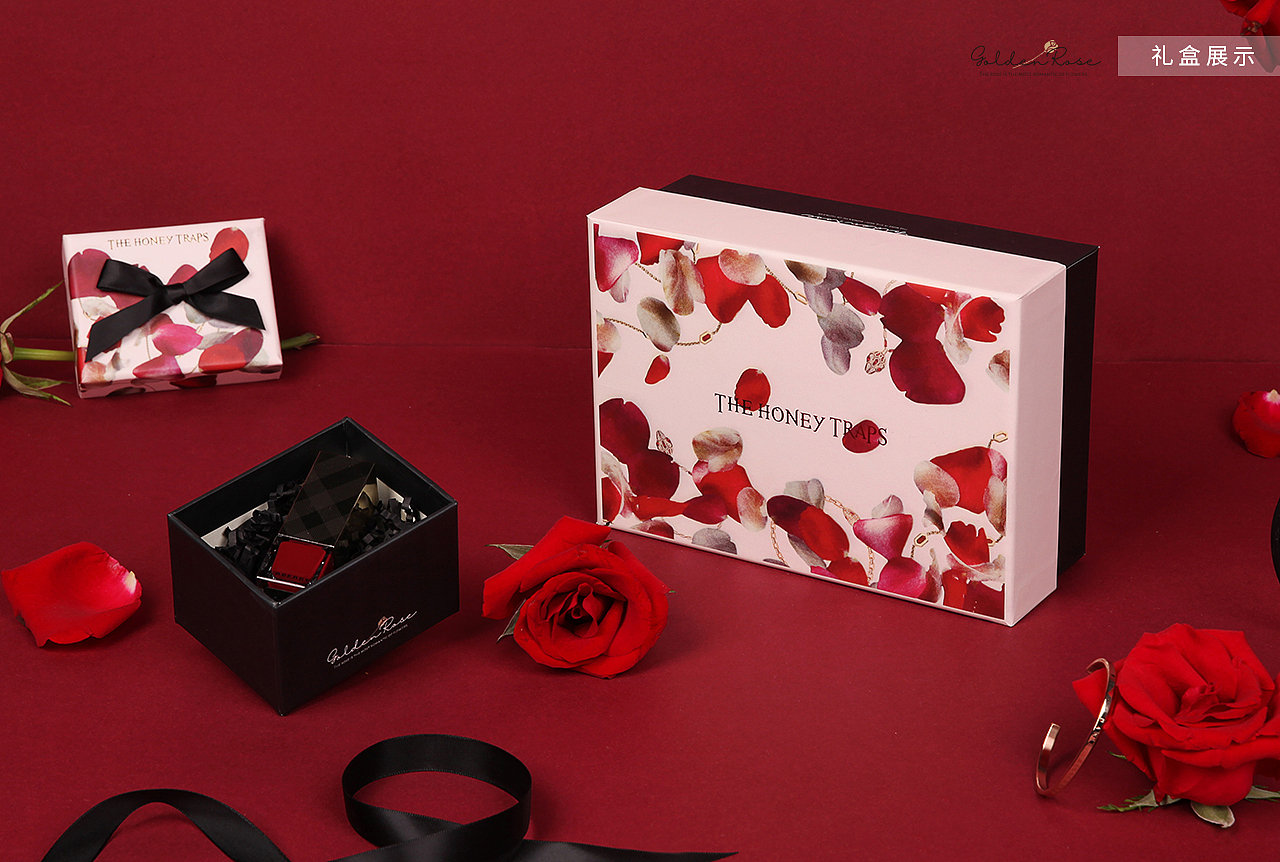 【方森园】玫瑰的浪漫与诱惑——《甜蜜陷阱》包装设计（图ZMTM3NzYxNTUy） - 包装 - 站酷设计师方森园包装原创素材 - 站酷ZCOOL