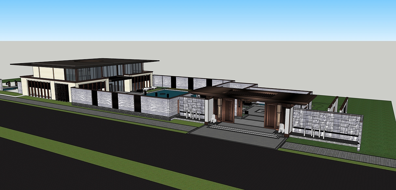 20个精品展示区SU模型（图ZMjQwNTM5NTEy） - 景观设计 - 站酷设计师jishuang89原创素材 - 站酷ZCOOL