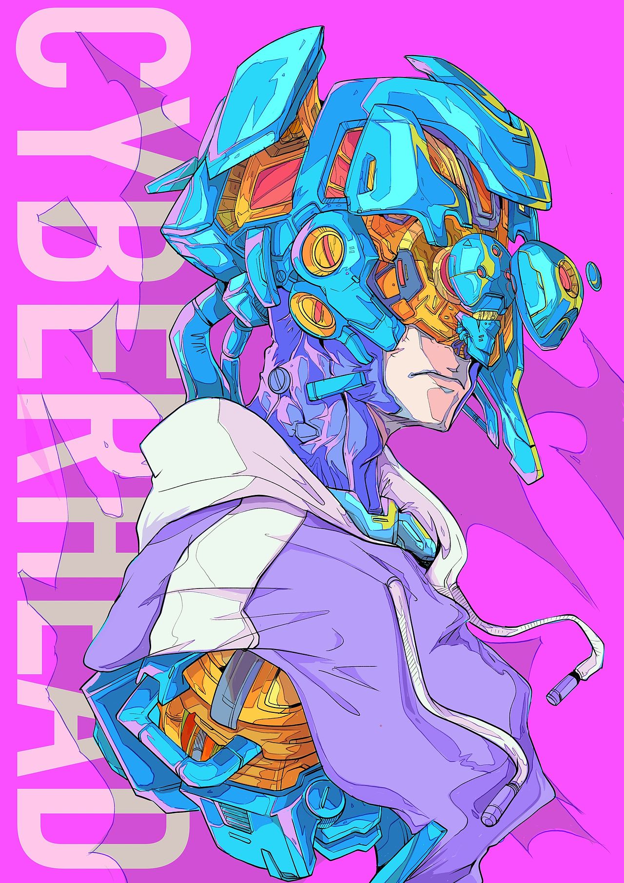 机械胸像CYBERHEAD episodeII（图ZMjAxMzk3MzIw） - 创作习作 - 站酷设计师史滂治原创素材 - 站酷ZCOOL