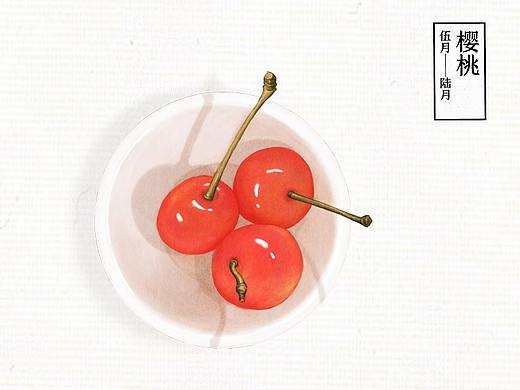 『中国国家地理-畅游顺义』果蔬日历内页插图创作