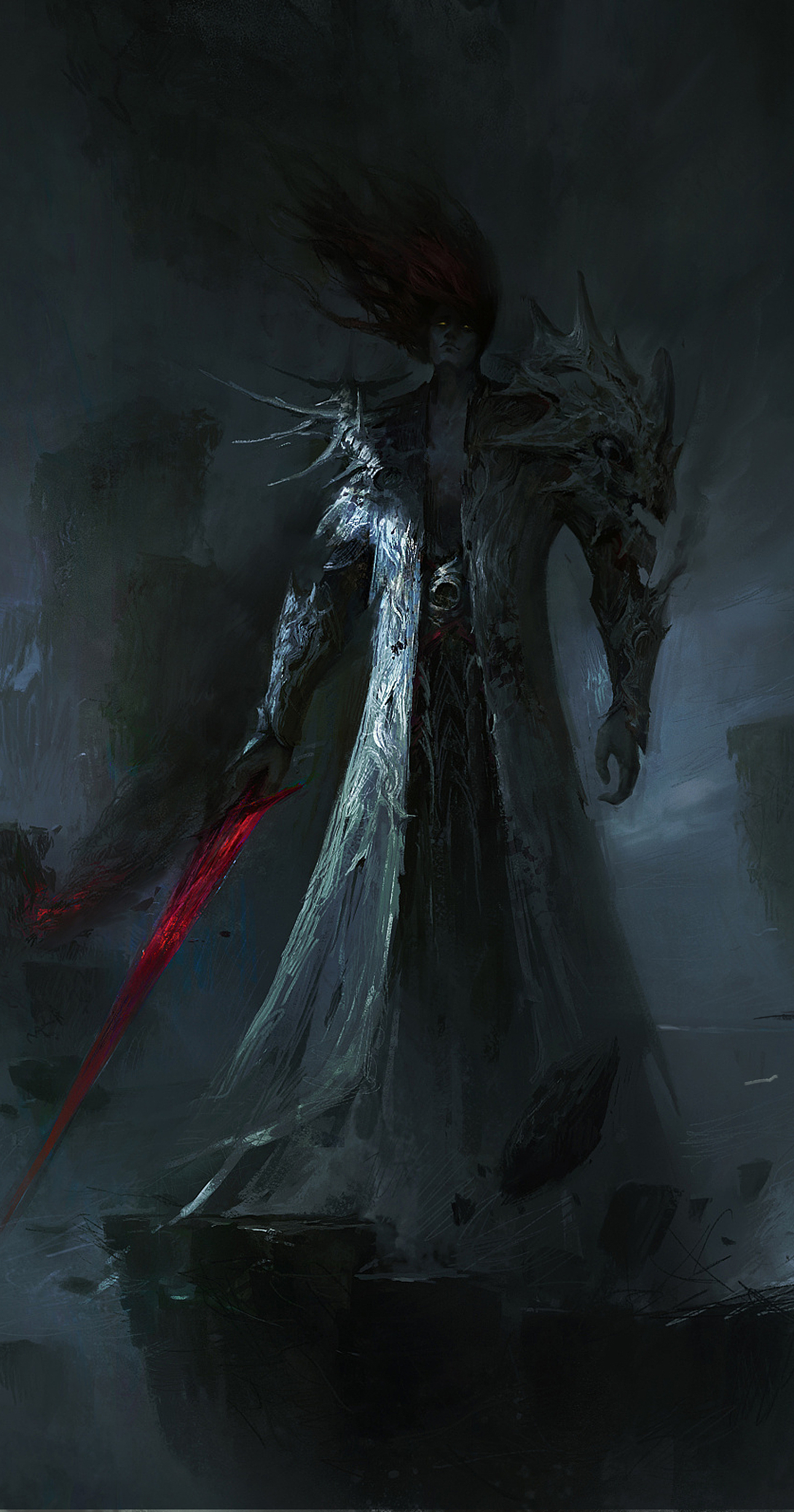 重绘山海经公共触怒不周山