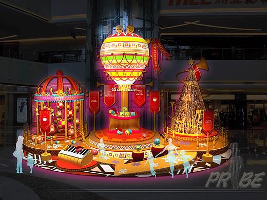 圣诞节美陈装饰