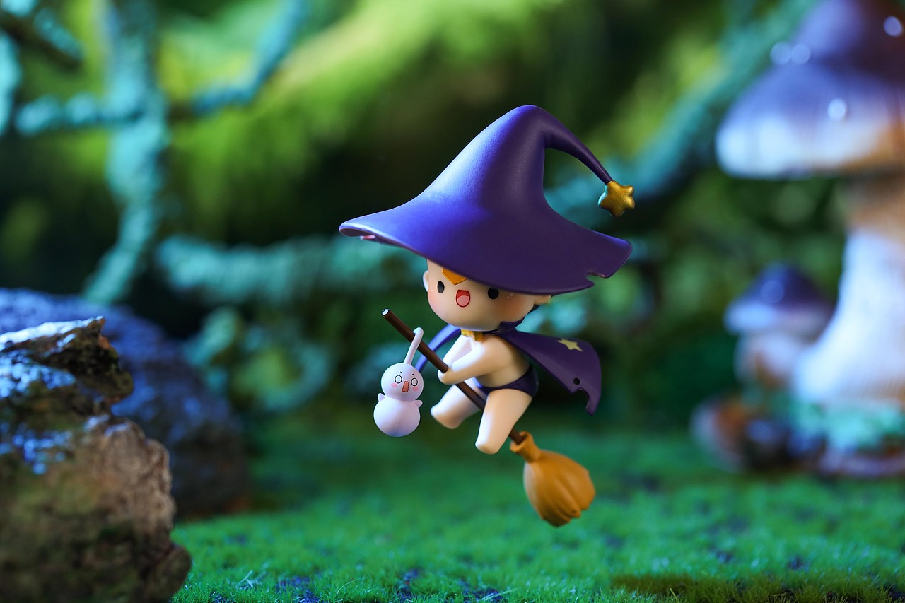 小姜丝魔法世界系列盲盒潮玩摄影