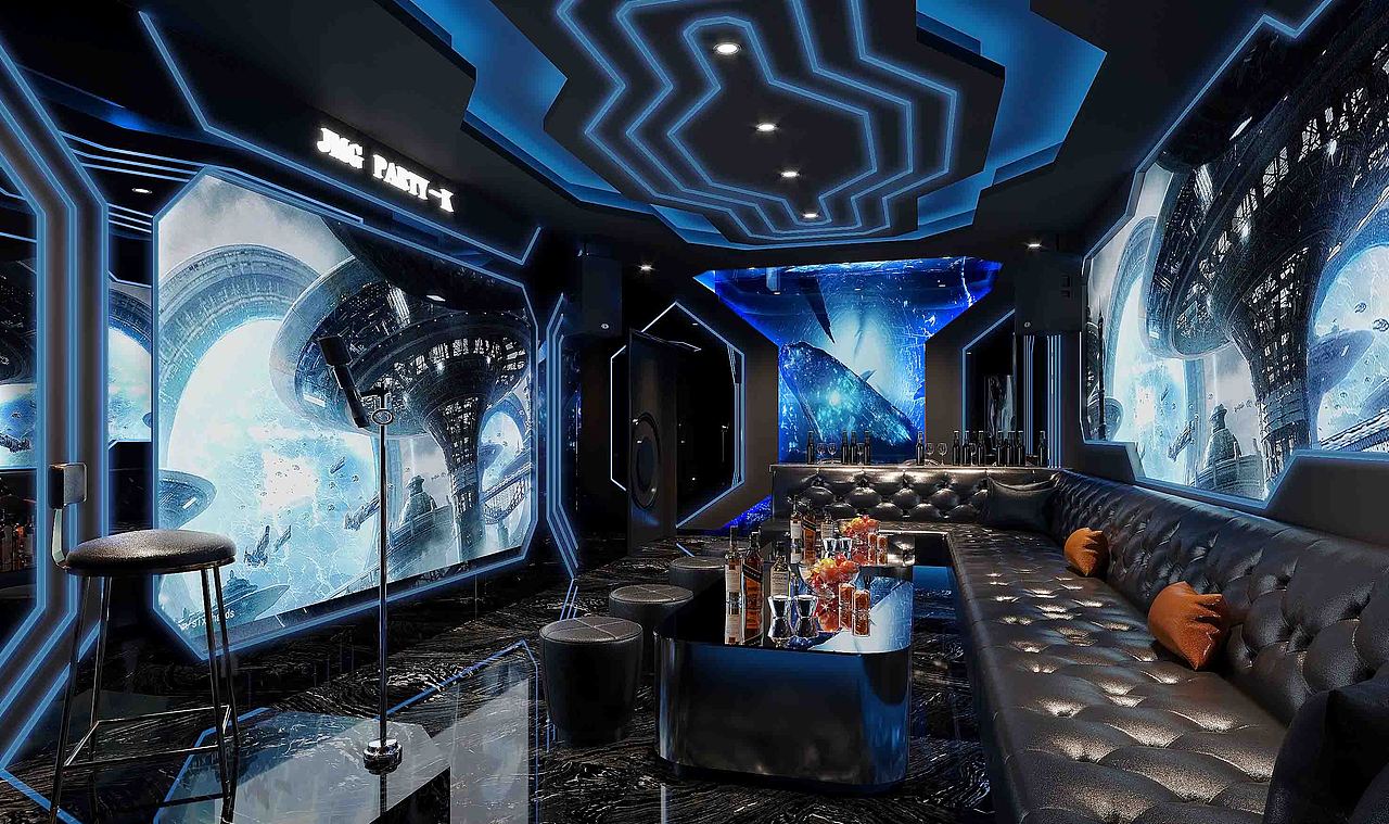 成都ktv设计丨ktv设计装修灯光设计的重要性!