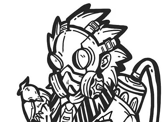 电力朋克商插设计稿