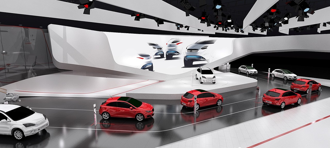 2014奇瑞车展,创意概念稿