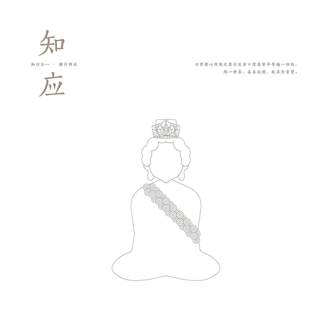 普贤菩萨 - 插画（图ZNzI3ODQ3MjA=） - 图案 - 站酷设计师Leo张原创素材 - 站酷ZCOOL