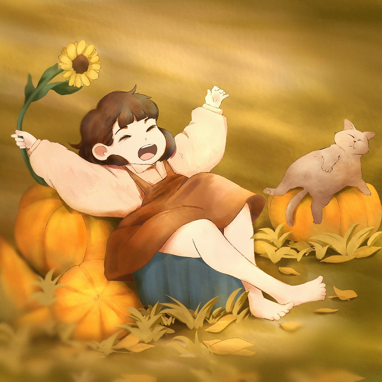 治愈風(fēng)插畫（圖ZMjc5ODI1Njcy） - 創(chuàng)作習(xí)作 - 站酷設(shè)計(jì)師MUMU七原創(chuàng)素材 - 站酷ZCOOL