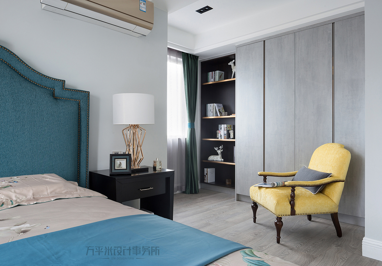 For You-现代美式轻奢实景-126平4房改3房（图ZMTM5MjY4NzEy） - 家装设计 - 站酷设计师方平米设计原创素材 - 站酷ZCOOL