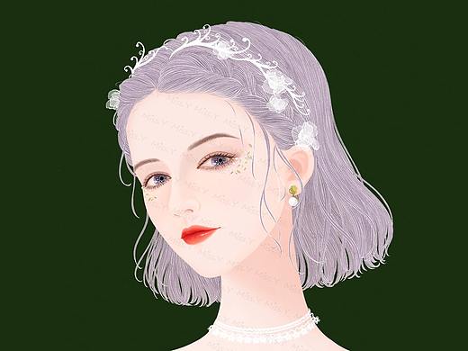 涅槃（個人主頁-ZNDA0MTgzMzY=） - 新銳潮流插畫 - 站酷設(shè)計(jì)師Miss_Y木易原創(chuàng)素材 - 站酷ZCOOL