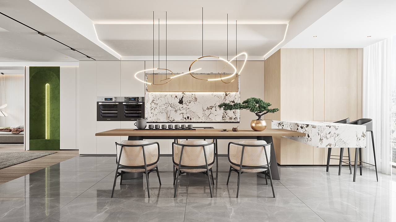 现代-中庚城起居室