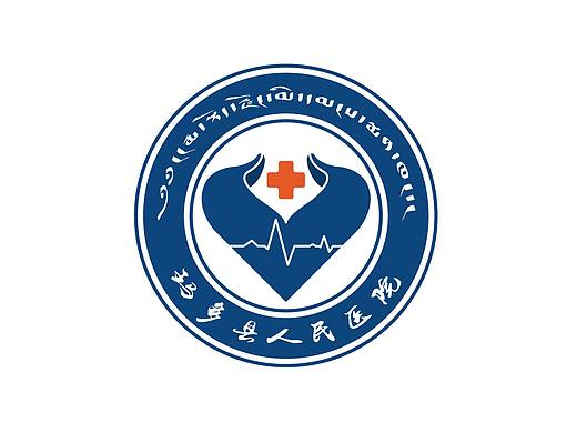玛多县人民医院---logo设计#藏式设计