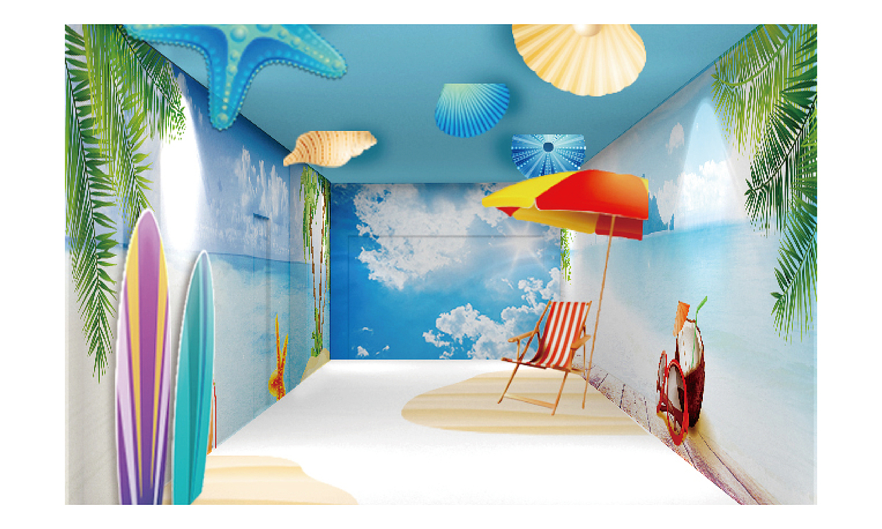 万达广场街区通道改造Design