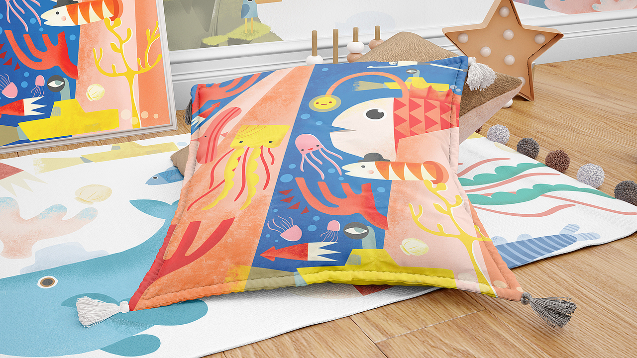 鱼就是鱼婴幼儿托育中心品牌设计