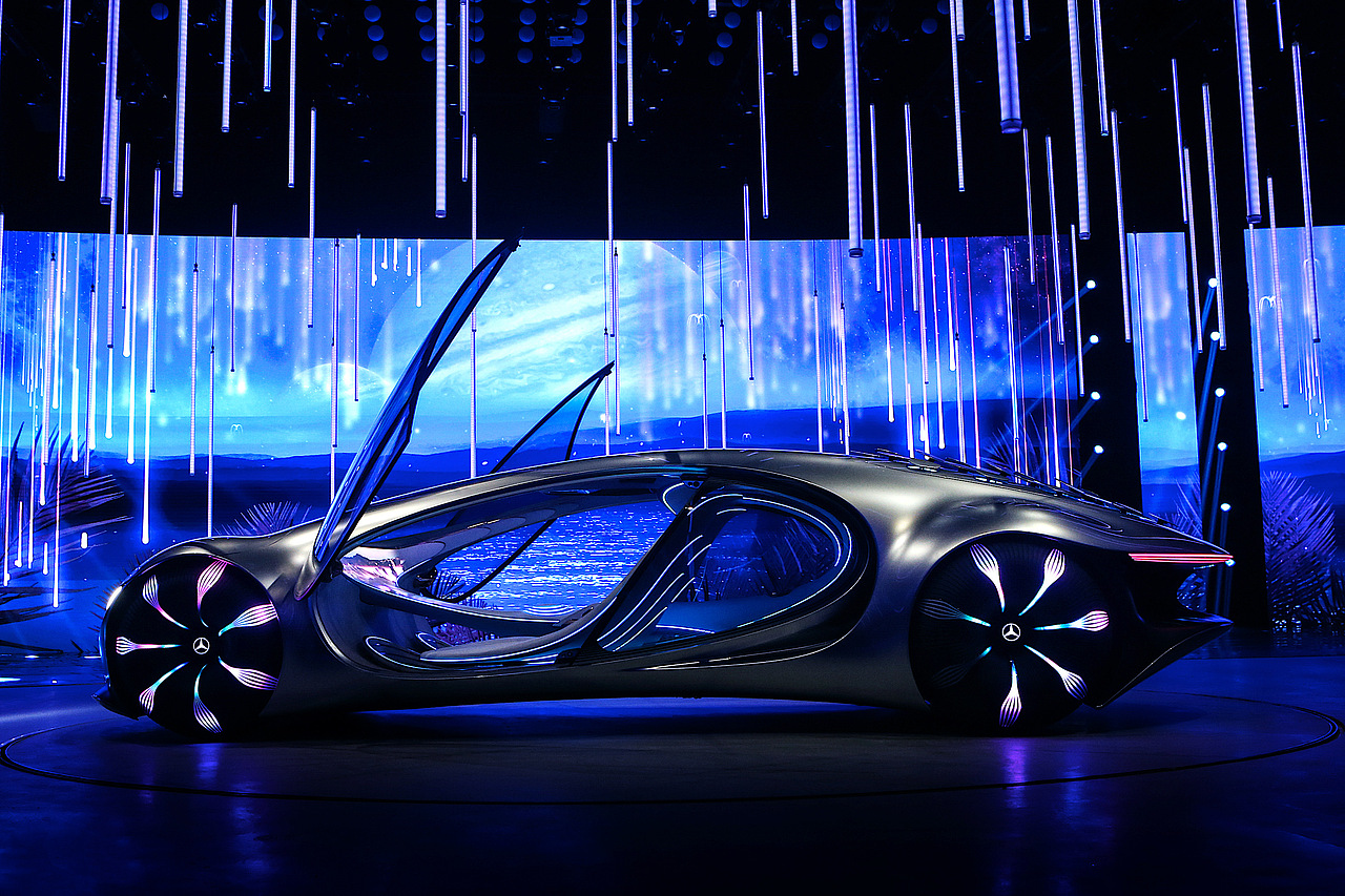 星罗密林 · 梅赛德斯 奔驰-eq之夜