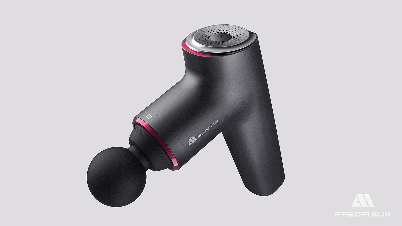 哈士奇设计作品 - 筋膜枪