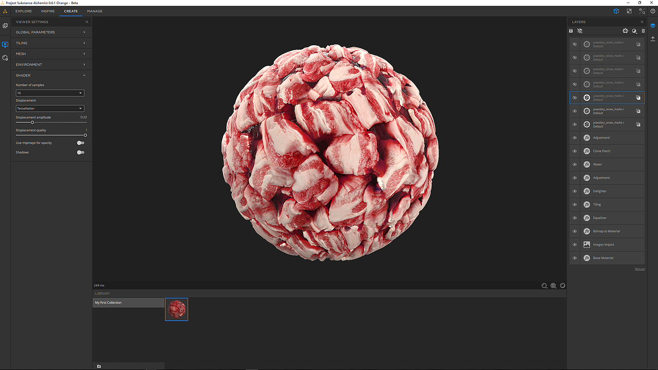 Substance Alchemist Material 测试/学习