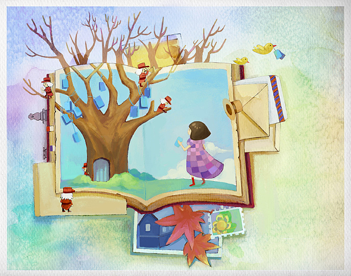 两年前画的儿插~（图ZNzc1OTA0NA==） - 儿童插画 - 站酷设计师叮小能原创素材 - 站酷ZCOOL