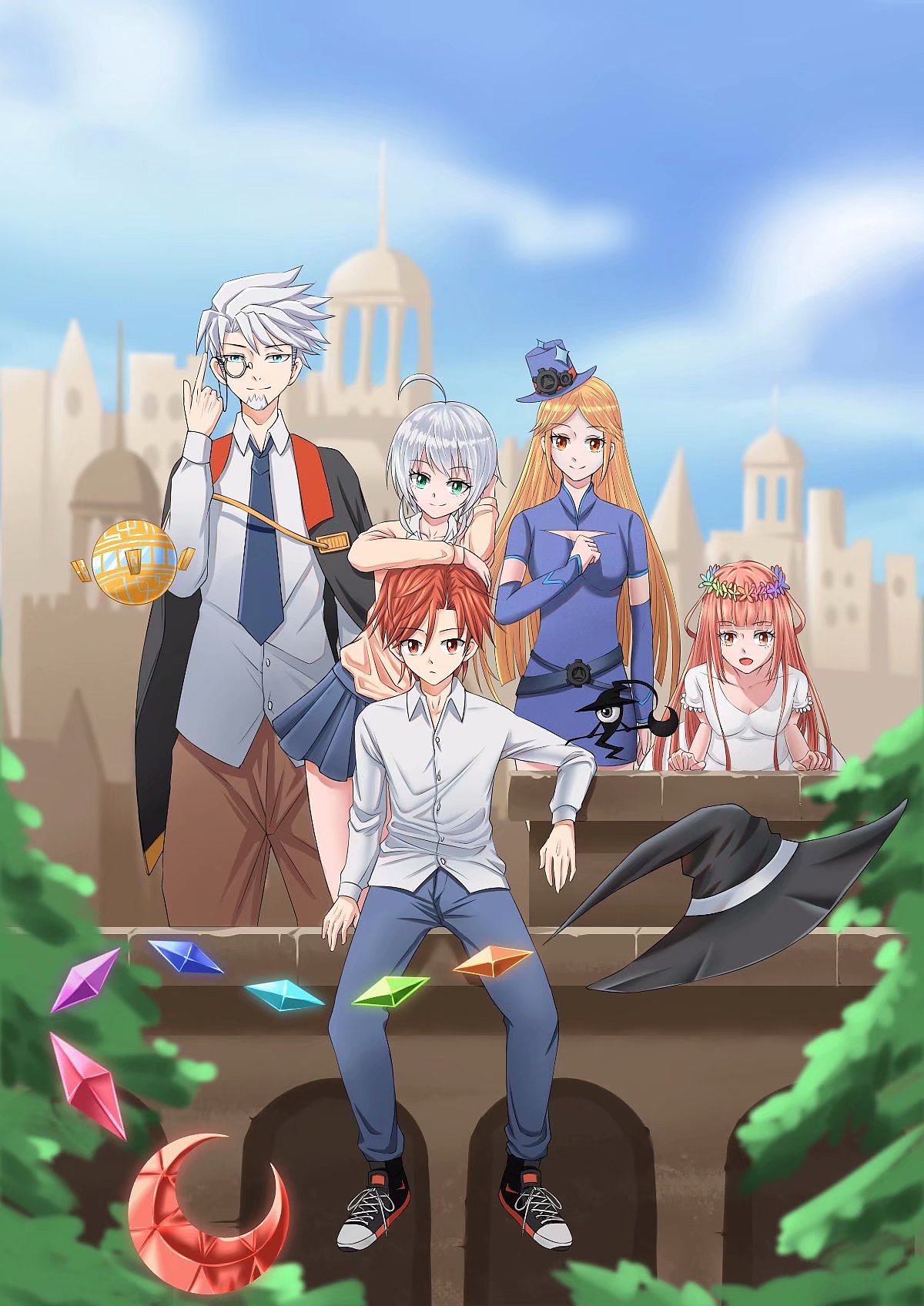 sanson的原创,二次创作作品